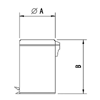 Lixeira com Pedal 