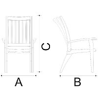 Poltrona Regulvel Garden Plus